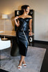 Croc Allure Off Shoulder Top & Skirt SET